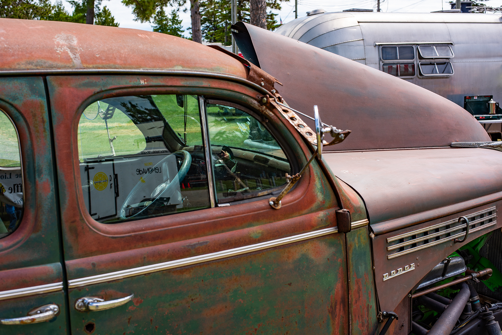 38 Dodge and Airstream